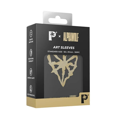 Palms Off Gaming x Alpha Wolf Limited Edition Art Sleeves – Standard Size