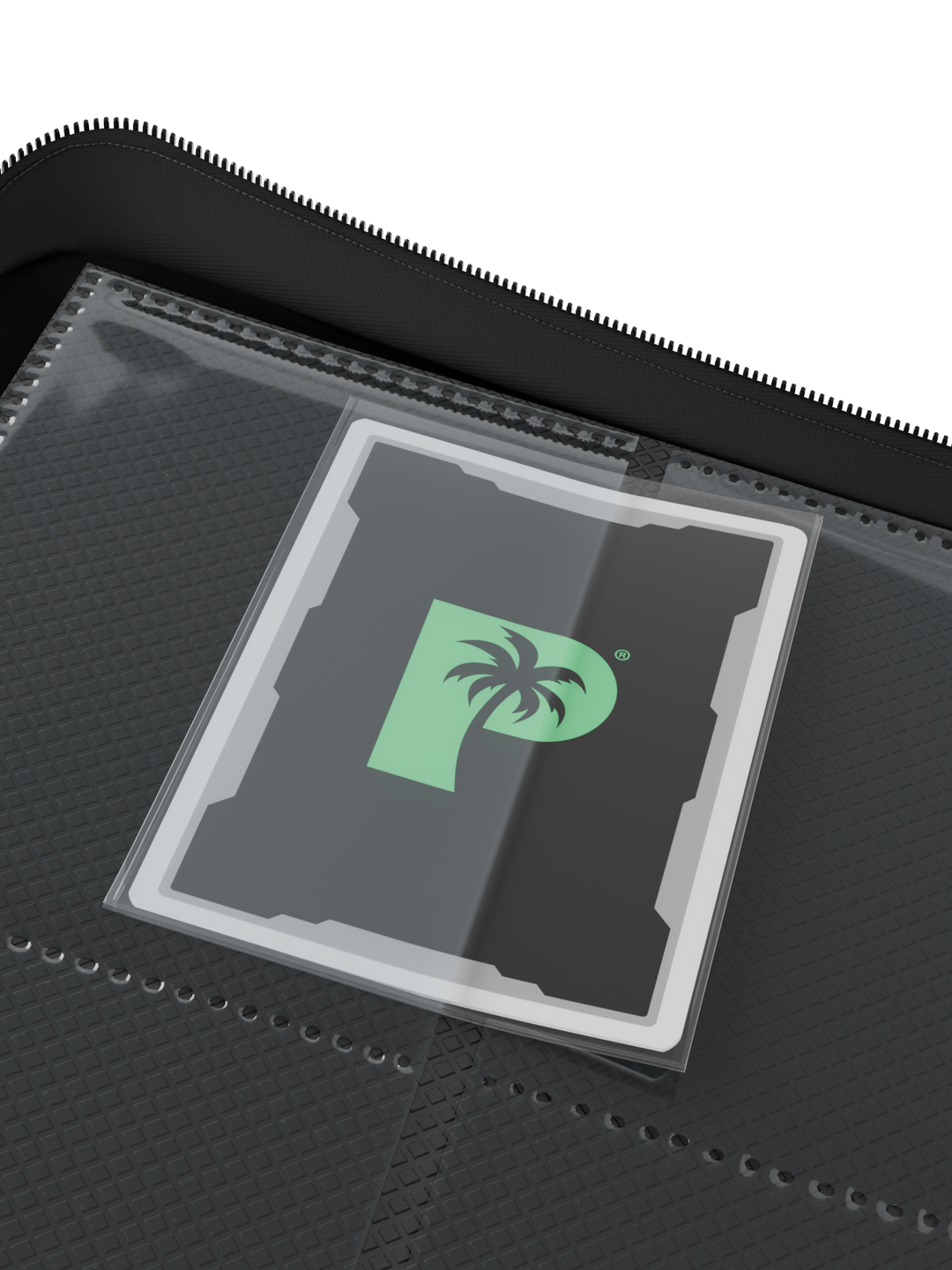 Palms Off Gaming Stealth 12 Pocket Zip Binder – Black