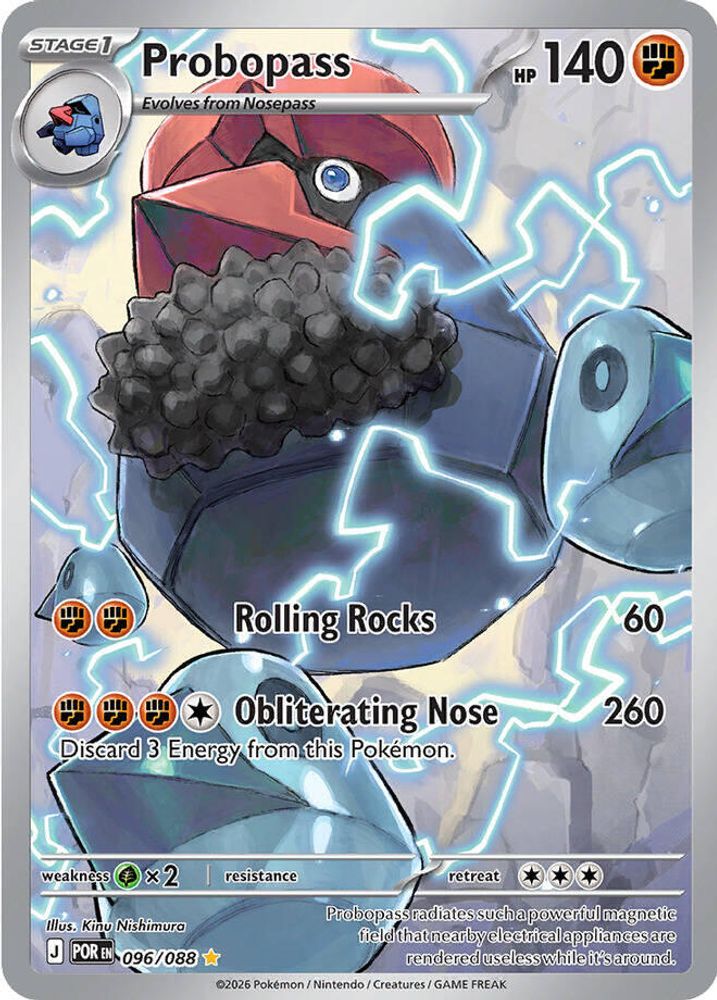 Probopass 096/088 Holo Perfect Order Pokemon