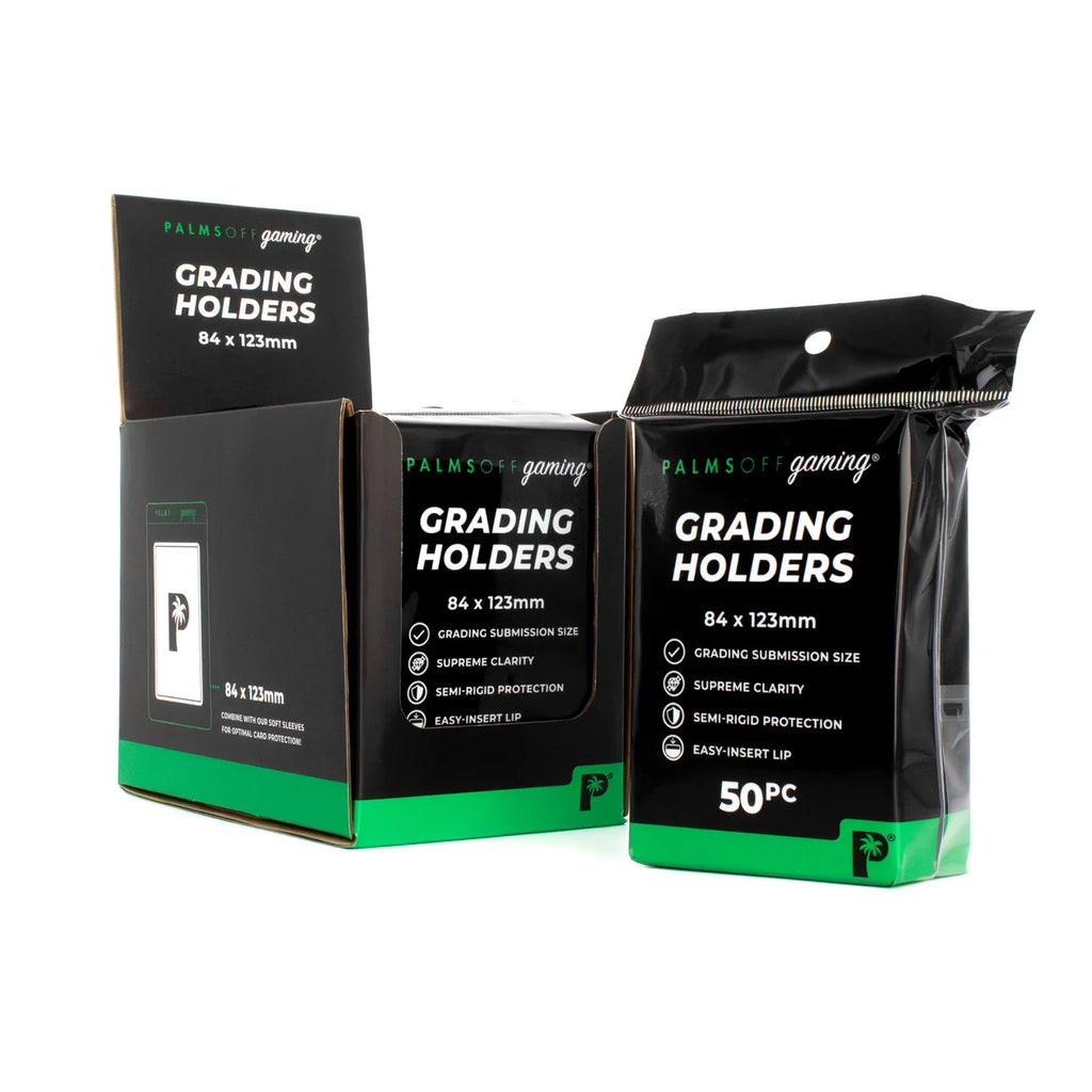 Palms Off Gaming Semi-Rigid Grading Holders – 200pc